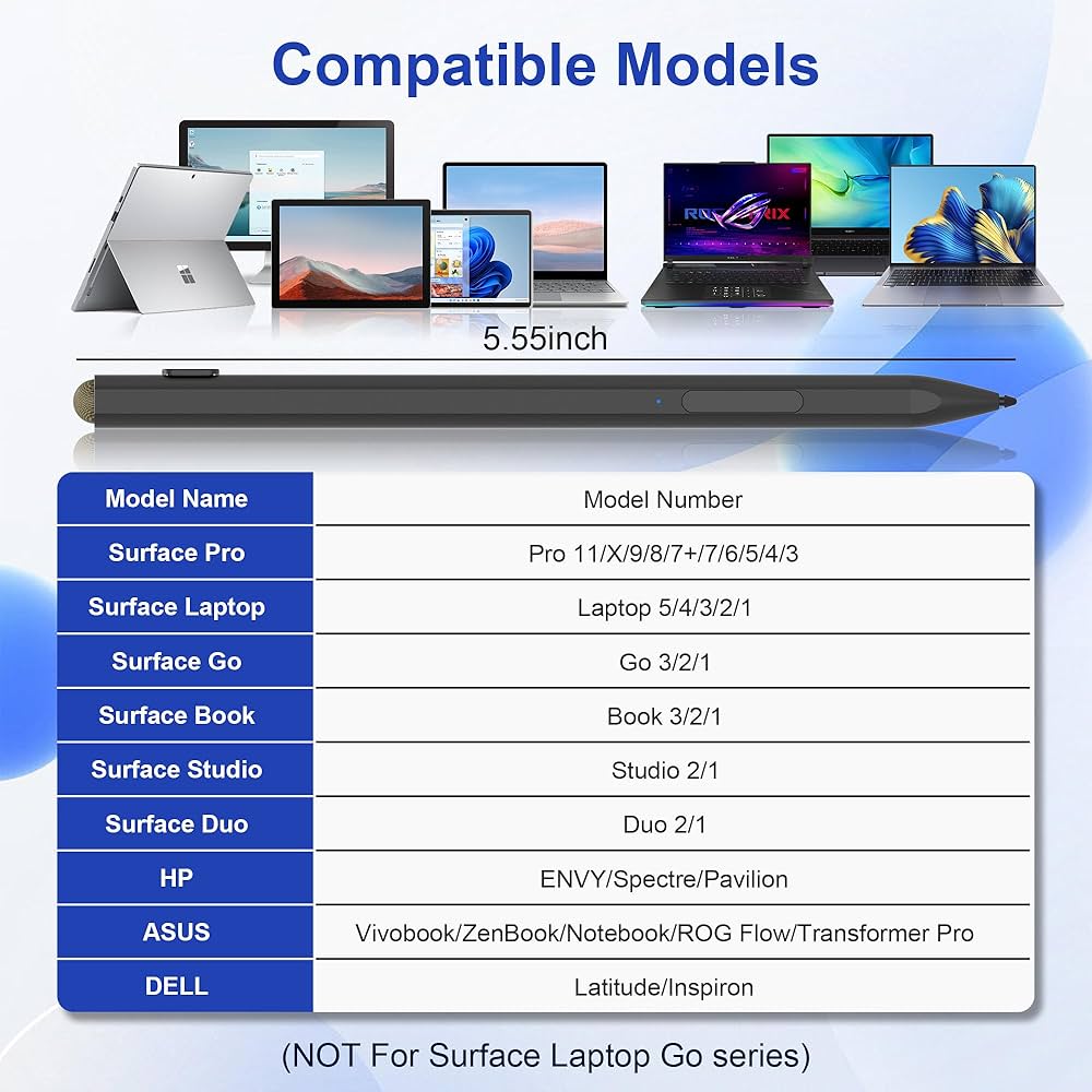 Microsoft Surface Pro 第5世代　正規タッチペン付属 Amazon | Surface用タッチペン（75日電池寿命+高速充電+4096圧力